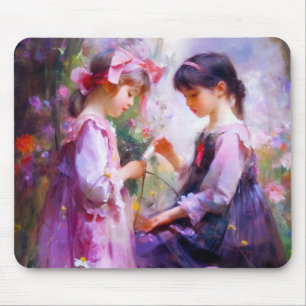 Freunde und Blume 2 Mousepad