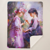 Freunde und Blume 2 Sherpadecke (Vorderseite)