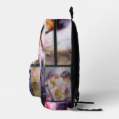 Freunde und Blume Bedruckter Rucksack (Rechts)