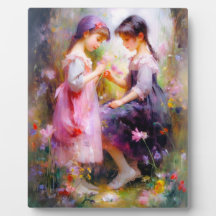 Freunde und Blume