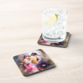 Freunde und Blume Getränkeuntersetzer (Rechte Seite)