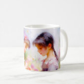 Freunde und Blume Kaffeetasse (VorderseiteRechts)