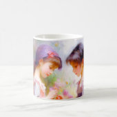 Freunde und Blume Kaffeetasse (Mittel)