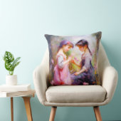 Freunde und Blume Kissen (Stuhl )