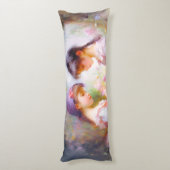 Freunde und Blume Seitenschläferkissen (Rückseite (Vertikal))