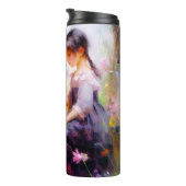 Freunde und Blume Thermosbecher (Nach rechts gedreht)