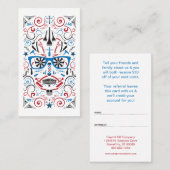 Freunde und empfehlungskarte (Vorne/Hinten)