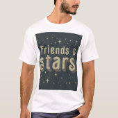 Freunde und Sterne T-Shirt (Vorderseite)