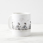 Freunde und süße Erinnerungen Kaffeetasse (Vorderseite Links)