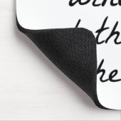 Freunde und Weinmäuse Mousepad (Ecke)
