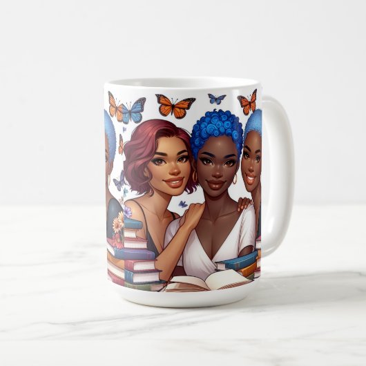 Freunde und Worte Kaffeetasse (VorderseiteRechts)