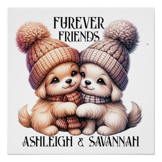 FREUNDE / Uni gebunden / Abschluss Poster (Vorderseite)