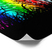 Freunde unter dem Regenbogen Poster (Ecke)