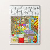 Freunde versteckte Objekte Puzzle (Vertikal)