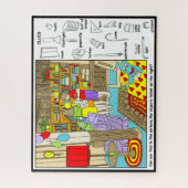 Freunde versteckte Objekte Puzzle (Vertikal)