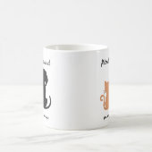 Freunde verstehen Hunde als Besties Kaffeetasse (Mittel)
