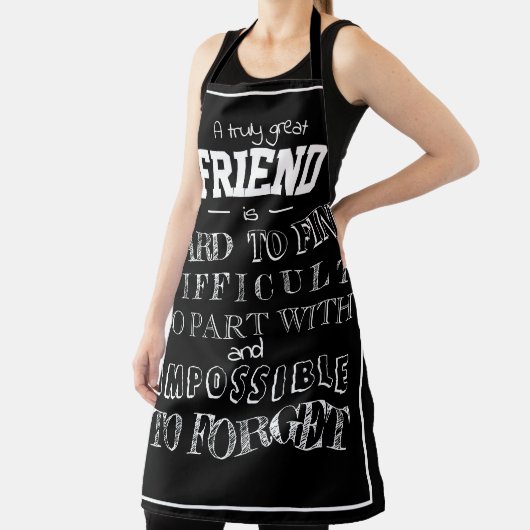 Freunde Vielen Dank Dankeschön Geschenk beste Freu Schürze (InSitu)