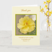 Freunde Vielen Dank, herzlich willkommen im Innere Karte (Gelbe Blume)