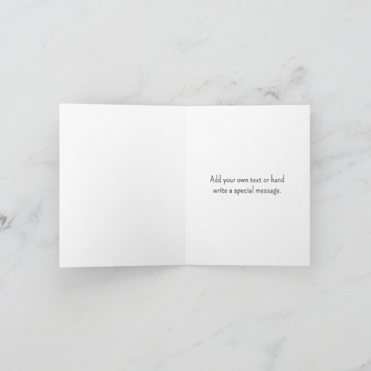 Freunde Vintager Dackel Karte (Innenseite)