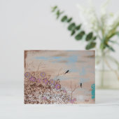 Freunde - Vögel in Branchen Postkarte (Stehend Vorderseite)