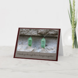 Freunde von Butterfly Cocoons Karte