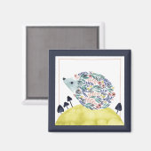 Freunde von Clementine | Folk Art Hedge Hog Magnet (Vorderseite/Rückseite)