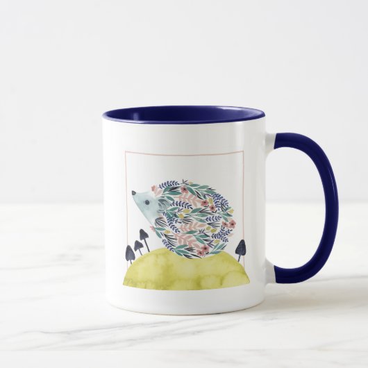 Freunde von Clementine | Folk Art Hedge Hog Tasse (Rechts)
