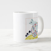 Freunde von Clementine | Volkskunsthörnchen Jumbo-Tasse (Vorderseite Rechts)