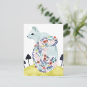 Freunde von Clementine | Volkskunsthörnchen Postkarte (Stehend Vorderseite)