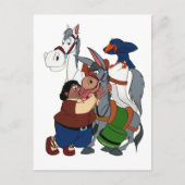 FREUNDE VON DON QUIXOTE - 400 Jahre - Cervantes Postkarte (Vorderseite)