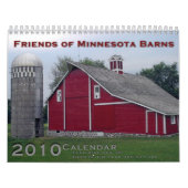 Freunde von Minnesota Barns 2010 Kalender (Titelbild)