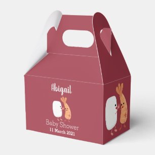 Freunde von niedlichem Sushi-Reis Cartoon Geschenkschachtel