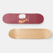 Freunde von niedlichem Sushi-Reis Cartoon Skateboard (Horizontal)