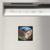 Freunde von Pferden Magnet (In Situ (Geschirrspüler))