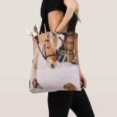 Freunde von Pferden und Kaninchen Tasche (Von Nahem)