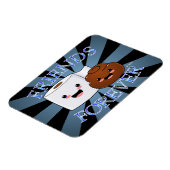 Freunde von Poo und Toilettenpapier für immer Magnet (Linke Seite)