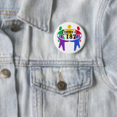 Freunde von PS/IS 187 Knopf Button (Beispiel)