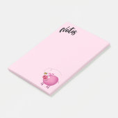 Freunde von Schweinefleisch und Bienen Post-it Klebezettel (angewinkelt)
