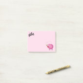 Freunde von Schweinefleisch und Bienen Post-it Klebezettel (Auf Schreibtisch)