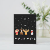 Freunde Weihnachten (Stehend Vorderseite)
