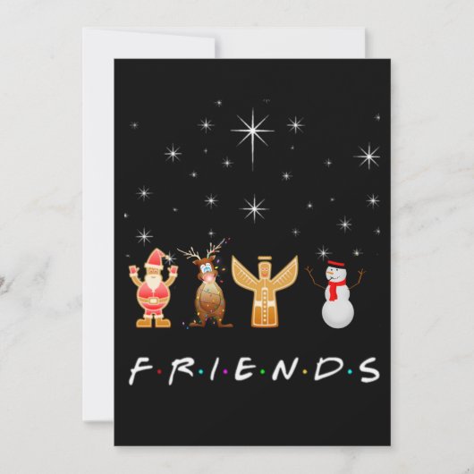 Freunde Weihnachten (Vorderseite)