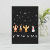 Freunde Weihnachten (Stehend Vorderseite)
