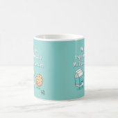 Freunde wie Milch und Keks Kaffeetasse (Mittel)