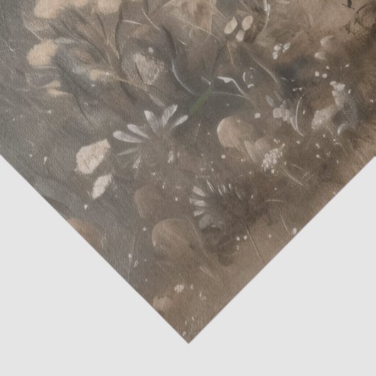 Freunde - Zierpapier für Ölgemälde Seidenpapier (Detail)