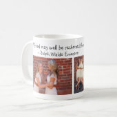 Freunde Zitat Emerson BESTE FREUNDIN Herznamen Nie Kaffeetasse (Vorderseite Links)