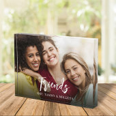 Freunde Zitat Foto Einfache Typografie