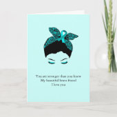 Freunde zur Bekämpfung des Ovarialkarzinoms Karte (Vorderseite)