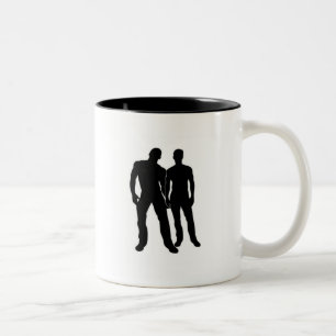 Freunde Zweifarbige Tasse