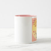 Freunde Zweifarbige Tasse (Mittel)