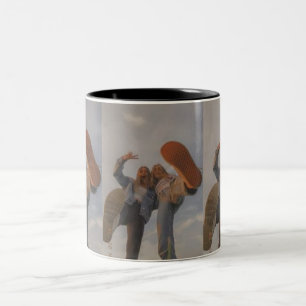 Freunde Zweifarbige Tasse